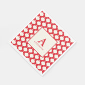 Elegant kerstfeest servet (Hoek)