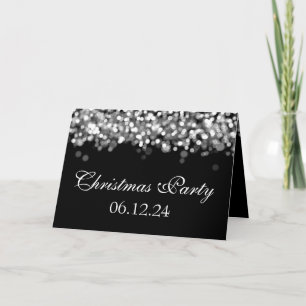 Elegant kerstfeest Silver Shimmering Lights