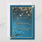 Elegant Kerstfeest, uitnodiging (Voorkant)