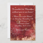 Elegant Kerstfeest Uitnodiging (Voorkant)