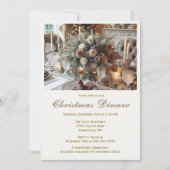 Elegant Kerstfeest Uitnodiging (Voorkant)