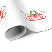 Elegant kerstfeestdessin, stijlvol design cadeaupapier (Rol Hoek)