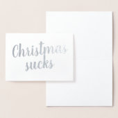 Elegant kerstgeenden folie kaarten (Display)