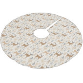 Elegant kersthert kerstboom rok (Gekanteld)