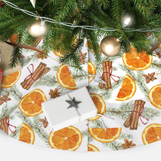 Elegant kersthuis Citrus Spice Kerstboom Rok