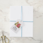 Elegant kersthuis Gift Label Cadeaulabel (Met Touw)