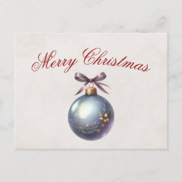 Elegant kerstkaart feestdagenkaart