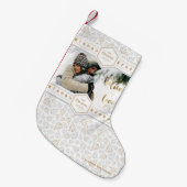 Elegant kerstliefdesfoto kleine kerstsok (Voorkant (Hangend))