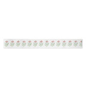 Elegant kerstmannetje satijnen lint (Voorkant)