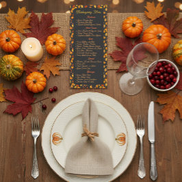 Elegant Kerstmenu voor Thanksgiving Menu