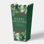 Elegant Kerstmis  Bedankdoosjes (Achterkant)