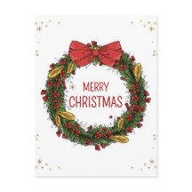 Elegant Kerstmis Briefkaart