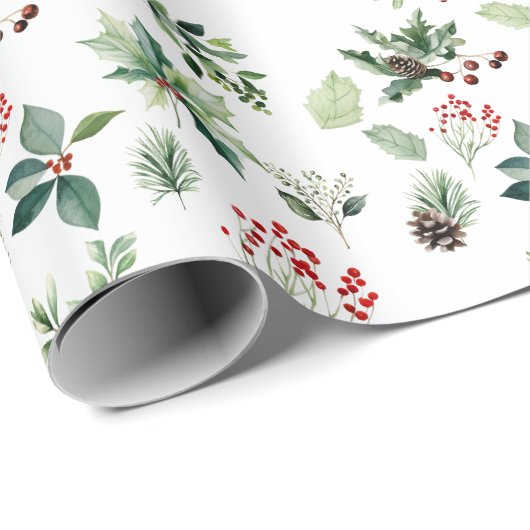 Elegant Kerstmis Cadeaupapier (Rol Hoek)