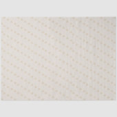 Elegant Kerstmis Goud Schrift Tissuepapier (Voorkant)