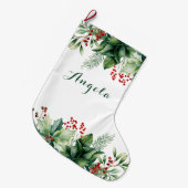 Elegant Kerstmis Grote Kerstsok (Voorkant (Hangend))