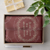 Elegant Kerstmis met rode gouden kerst Tissuepapier (Geschenk)