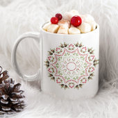 Elegant Kerstmis Pinecone Greenery Holiday Koffiemok