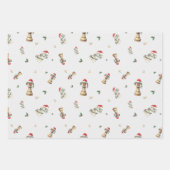 Elegant Kerstmis Schaak Inpakpapier Vellen (Voorkant 2)
