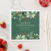 Elegant Kerstmis Servet (Insitu)