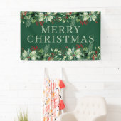 Elegant Kerstmis Spandoek (Insitu)