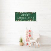 Elegant Kerstmis Spandoek (Insitu)