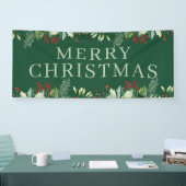 Elegant Kerstmis Spandoek (Beurs)