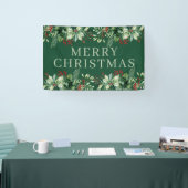Elegant Kerstmis Spandoek (Beurs)