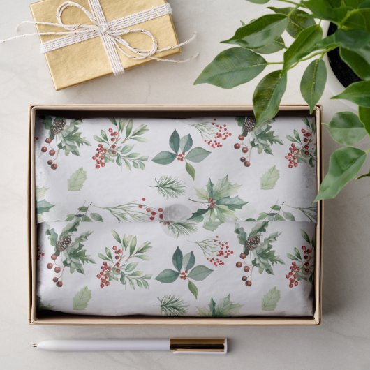 Elegant Kerstmis Tissuepapier (Geschenk)