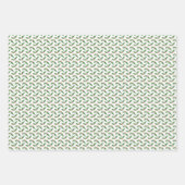 Elegant Kerstmis Vakantie Inpakpapier Vel (Voorkant 2)