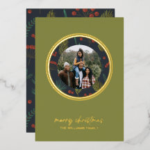 Elegant Kerstmis Winter groen