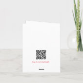 Elegant Kerstmis Wreater Boarder met Ornamenten Feestdagen Kaart (Achterkant)