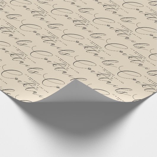 Elegant kerstpapier cadeaupapier (Hoek)