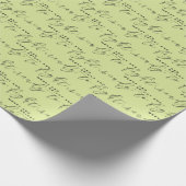 Elegant kerstpapier cadeaupapier (Hoek)