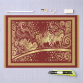 Elegant kerstpapier tissuepapier (Craft)