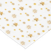 Elegant kerstpatroon en gouden Confetti Tafelkleed (Gekanteld)