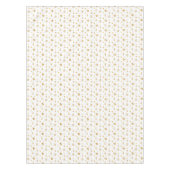 Elegant kerstpatroon en gouden Confetti Tafelkleed (Voorkant)
