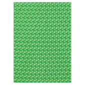 Elegant kerstpatroon op groene tablet tafelkleed (Voorkant)