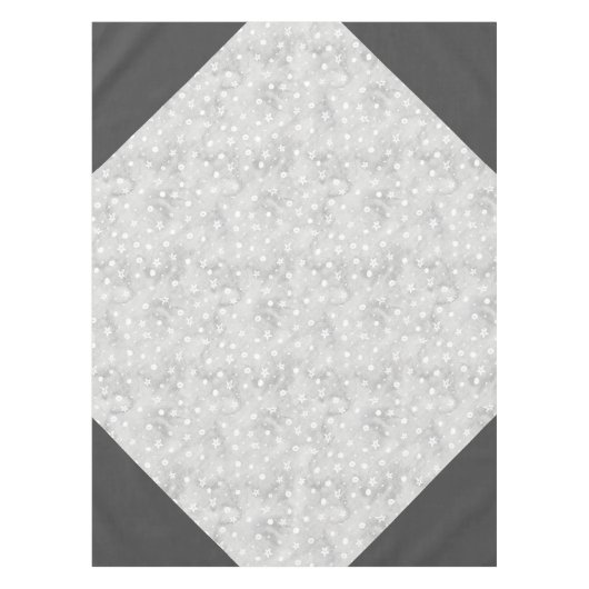 Elegant kerstpatroon tafelkleed (Voorkant)