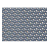 Elegant kerstpatroon tafelkleed (Voorkant (Horizontaal))