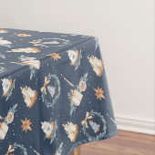 Elegant kerstpatroon tafelkleed (Voorbeeld)