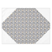 Elegant kerstpatroon tafelkleed (Voorkant (Horizontaal))