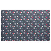 Elegant kerstpickleball-patroon, stof (Fat Quarter)
