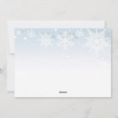 Elegant kerstpine bevat 5 FOTOS-groet Feestdagenkaart (Achterkant)