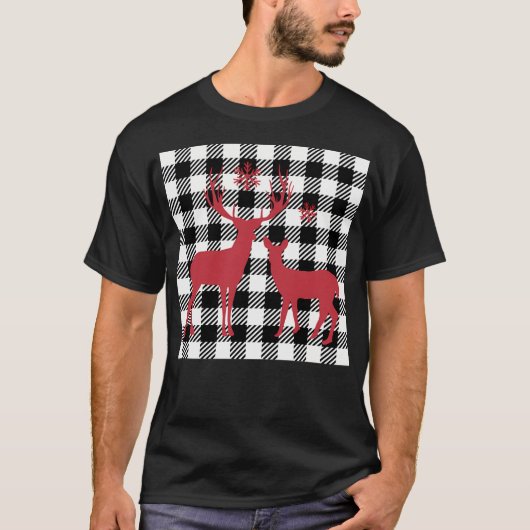 Elegant Kerstrendierster T-shirt (Voorkant)