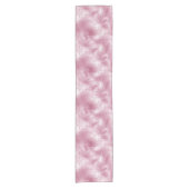 Elegant kerstRoos Gold Snowflake Patroon Korte Tafelloper (Voorkant)