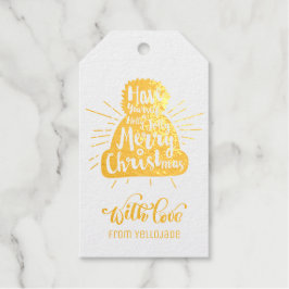 Elegant  kerstseizoenen Gegroet F Cadeaulabels