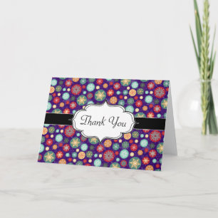 Elegant kerstskki Snowflakes Feestdagen Kaart