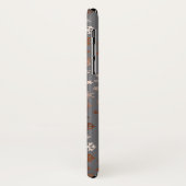 Elegant kerstsnowflak roos goud Case-Mate iPhone case (Achterkant/links)