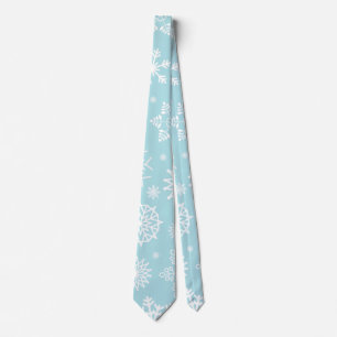 Elegant kerstsnowflakes   Necktie Stropdas