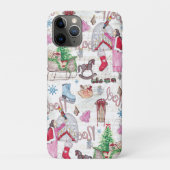 Elegant kerstsprookje Case-Mate iPhone case (Achterkant)